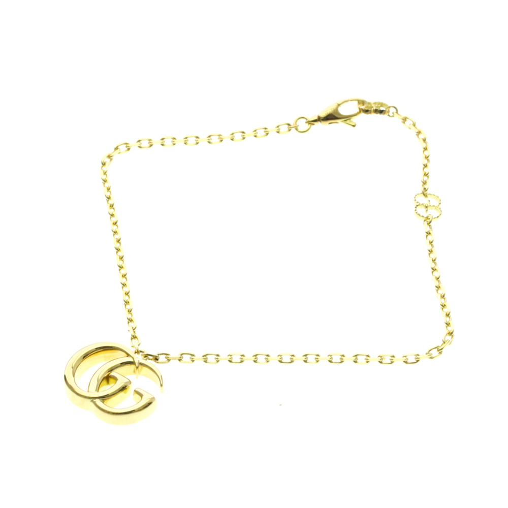 Gucci GG Bracelet Yellow Gold (18K) No Stone Charm Bracelet Gold